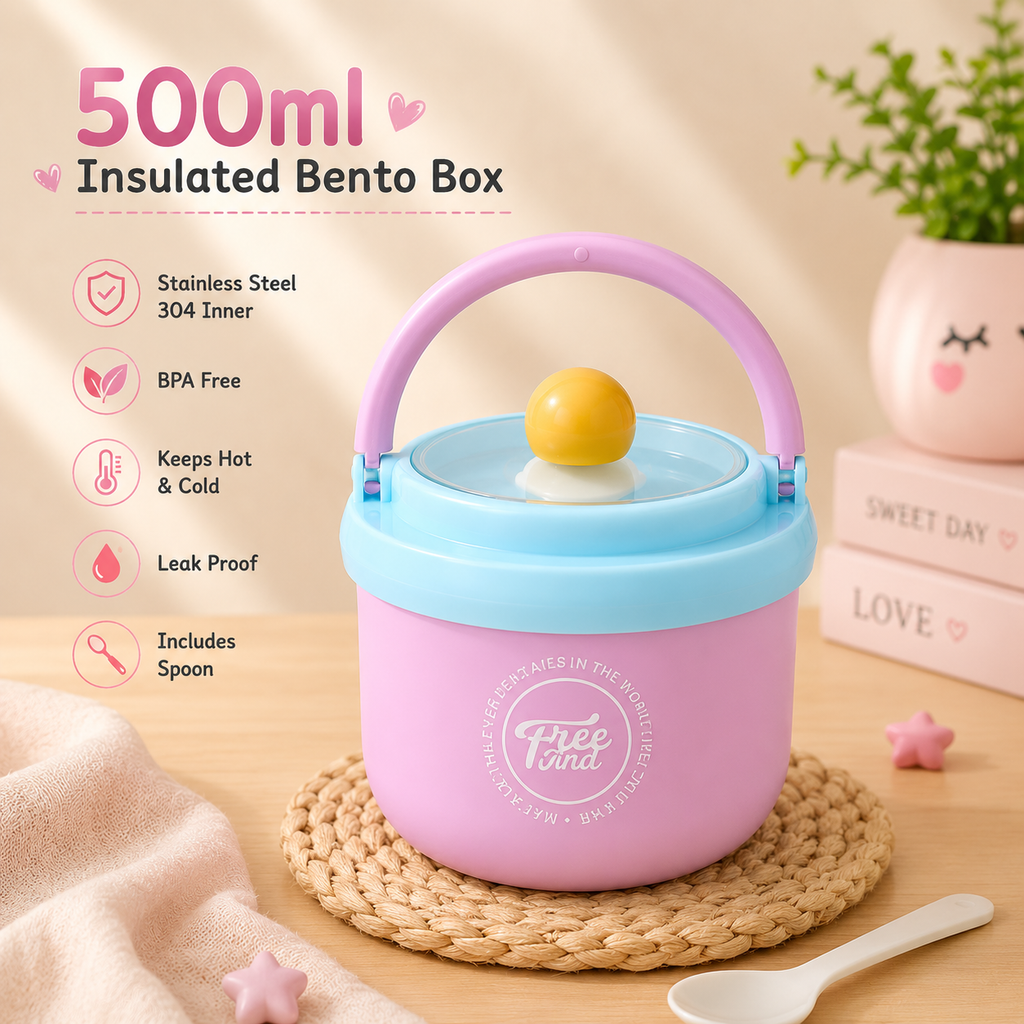 Premium Bento Lunch Box –100% Leak-Proof | For Kids & Office