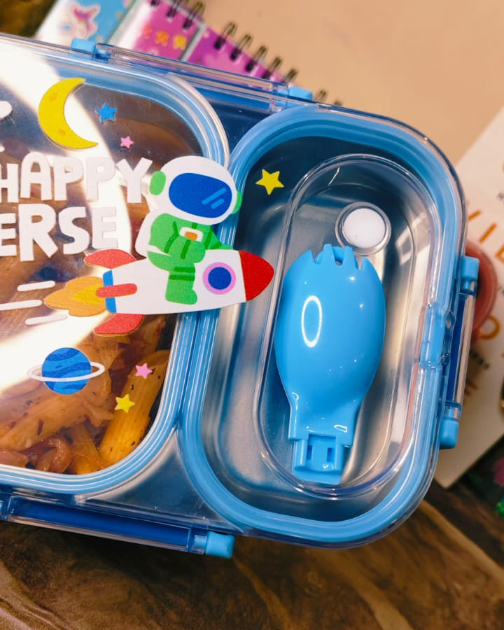 LUNCH-SHIP | 2-COMPARTMENT LUNCHBOX|SPILL PROOF | INSULATED| FREE CUTLERY
