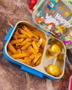 LUNCH-SHIP | 2-COMPARTMENT LUNCHBOX|SPILL PROOF | INSULATED| FREE CUTLERY