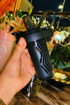 Crystal Glow Tumblers| Dual sip | Insulated tumblers - Spill Proof| 550ml