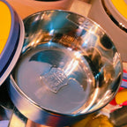 HOT-POT Bowl | Strainer | 1000 ml | Airtight | Stainless Steel | Insulated