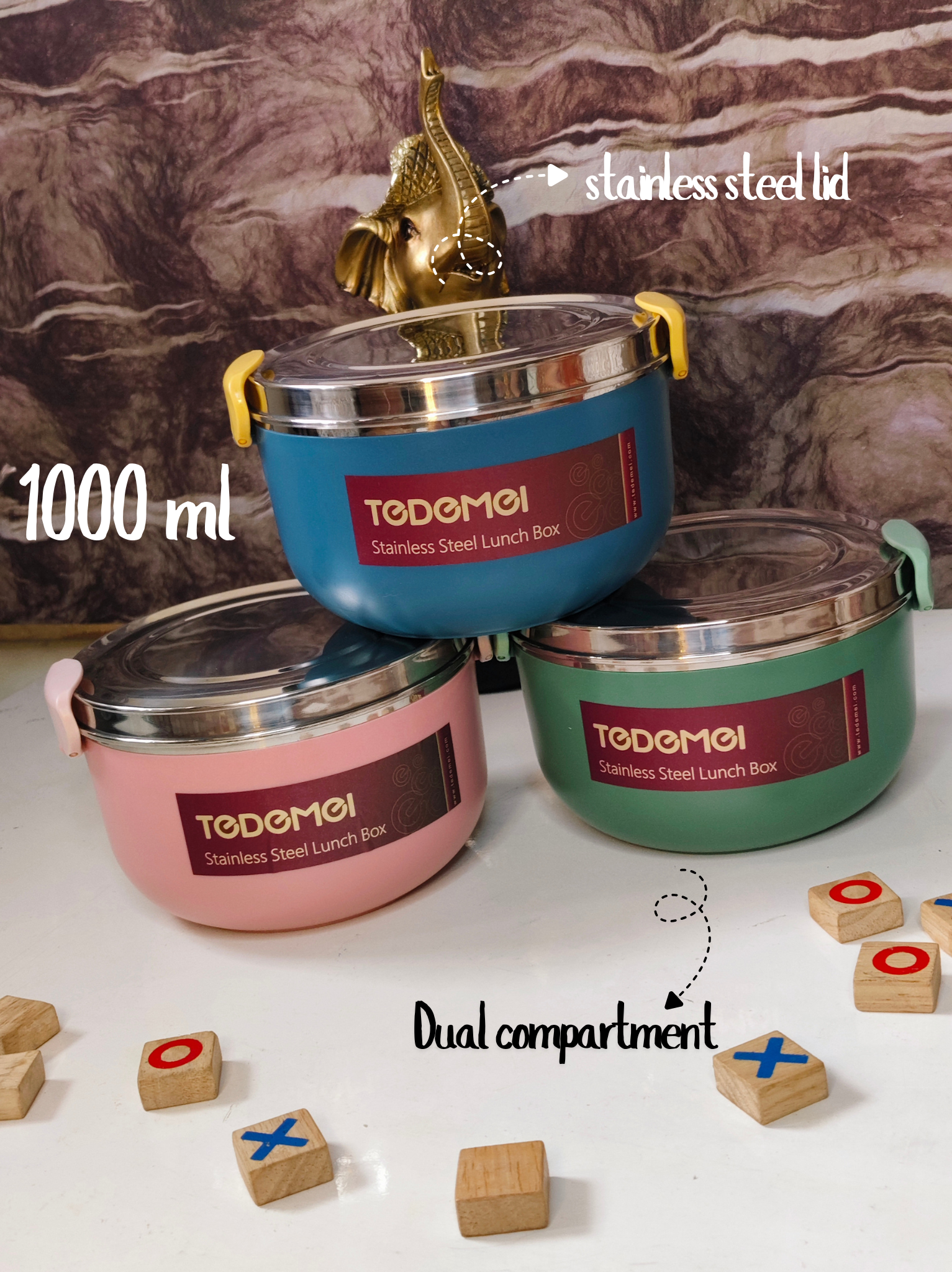 Echo-Round Bento Boxes