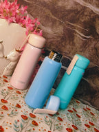 370ml mini-compact bottles| Insulated|spill proof|pastel shades|wide mouth|kiidzkornerz