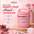Surprise-Bento | Insulated | 830ml 2-Compartment |Spill proof|Food jar
