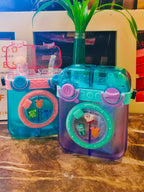 Cute Sip|500ml| BPA Free | Premium quality| Dual Compartment|With Belt