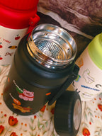1000Ml Food Jars|Insulated|Stainless steel|Spillproof|With strainer|kiidzkornerz