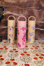 320ml Floral 🌸 Bottles|Insulated|Spillproof|Imported|kiidzkornerz