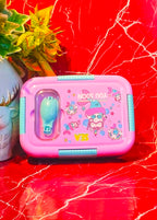 Bento Buddy|Leak proof|Insulated Stainless lunchbox|750ml|3-Compartment|Non-Detachable steel