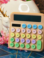 Electronic Calculator|Premium quality|Solar charging |Pastel colours|Kiidzkornerz