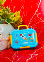 Happy-bento|Insulated Lunchbox|Spill proof|600ml|Non-Detachable steel|with Handle