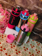 Fashion bottles|570ml|Insulated|100%leak proof|With a cup|2dual sip|kiidzkornerz