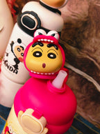 Shinchan Kids Sipper| Dual sip |Insulated|Stainless Steel|Spillproof|Cute design|Kiidzkornerz