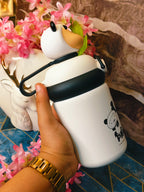 Shinchan Kids Sipper| Dual sip |Insulated|Stainless Steel|Spillproof|Cute design|Kiidzkornerz