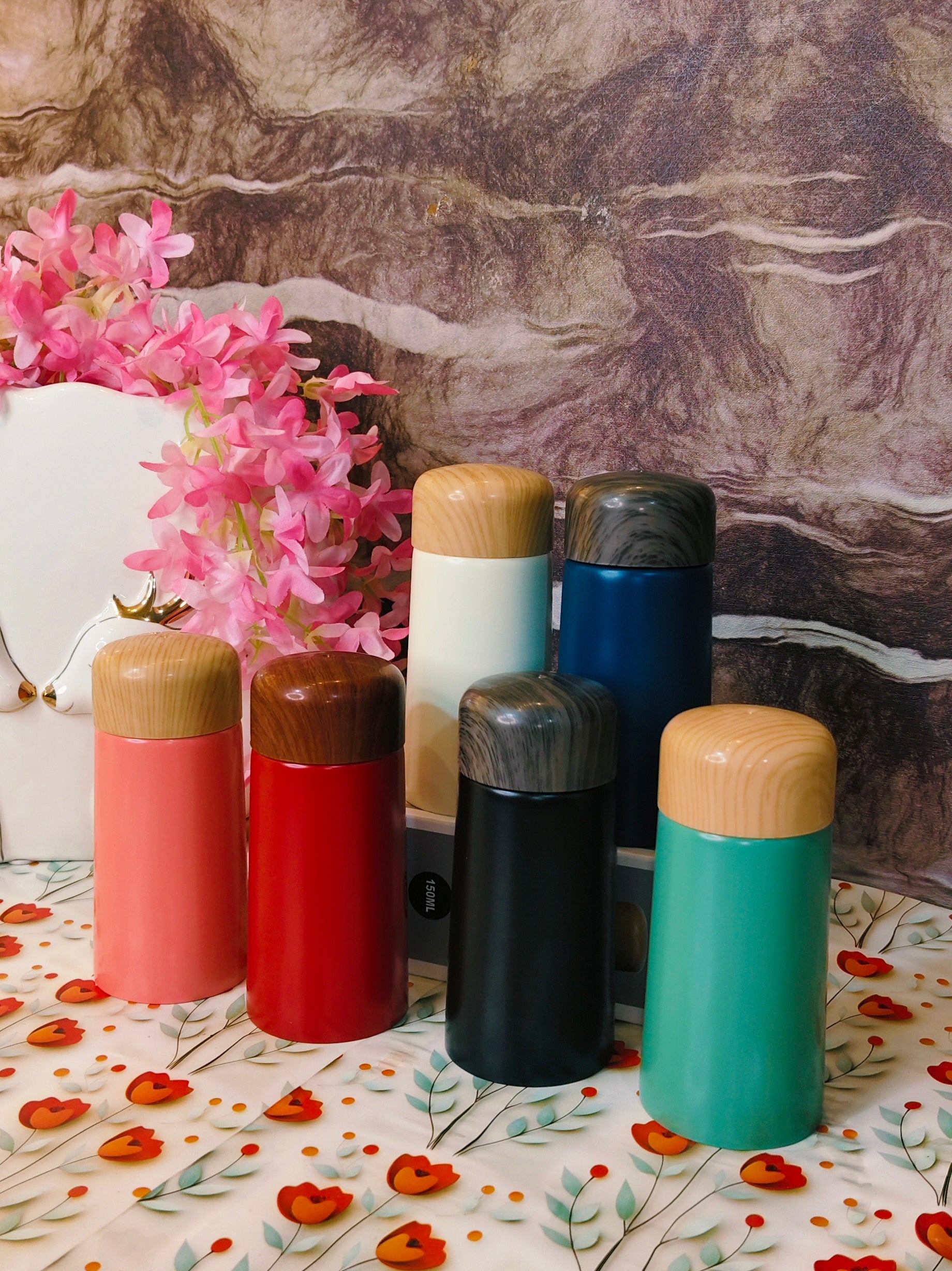 150ml Pocket fit bottles|pastel shades |Insulated|Leakproof|kiidzkornerz