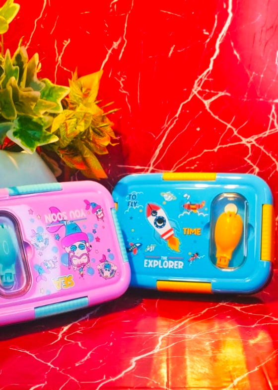 Bento Buddy|Leak proof|Insulated Stainless lunchbox|750ml|3-Compartment|Non-Detachable steel