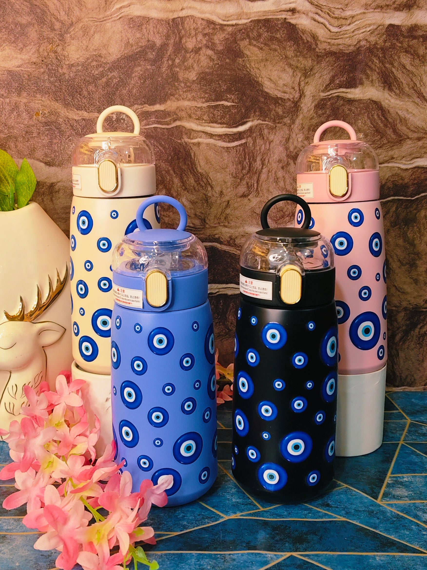 Evil Eye Mini Sipper|500ml|Insulated|Stainless steel|Spillproof|Premium quality|Kiidzkornerz