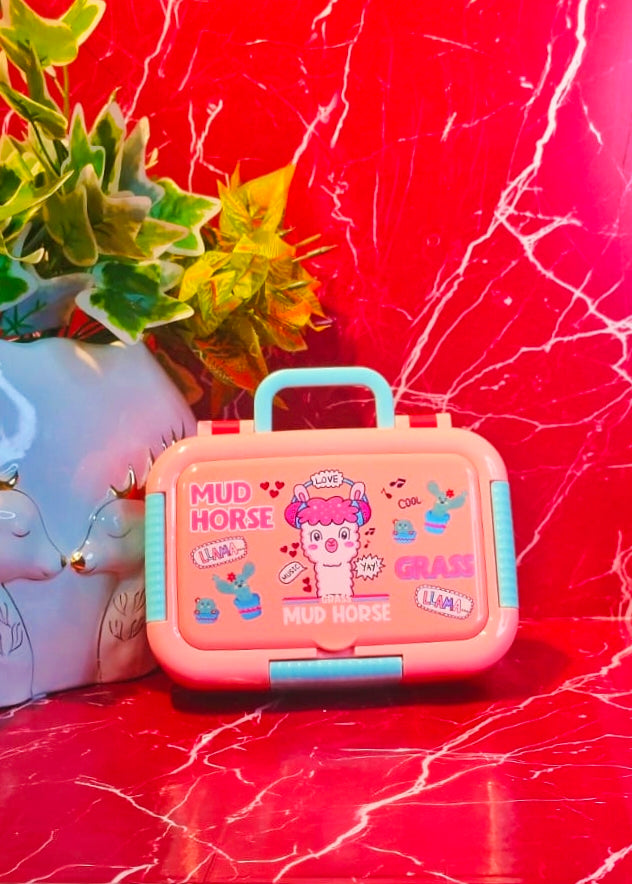 Happy-bento|Insulated Lunchbox|Spill proof|600ml|Non-Detachable steel|with Handle