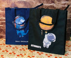 Lunch / Tote bag | premium quality zipper|Premium fabric|front pocket|Dual side pockets|kiidzkornerz