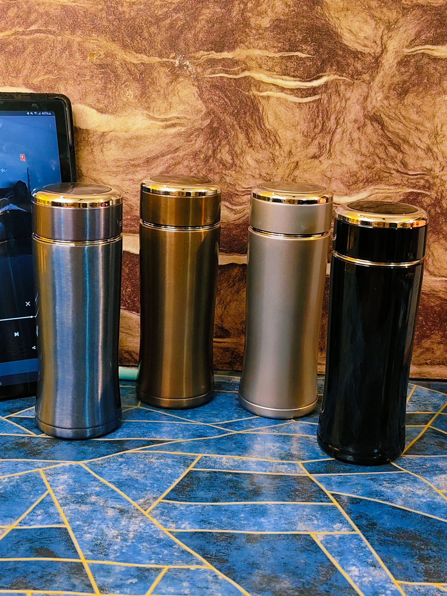 Happy Mini Bottles ✨|Hot and Cold|Spill proof|360ML|Lightweight