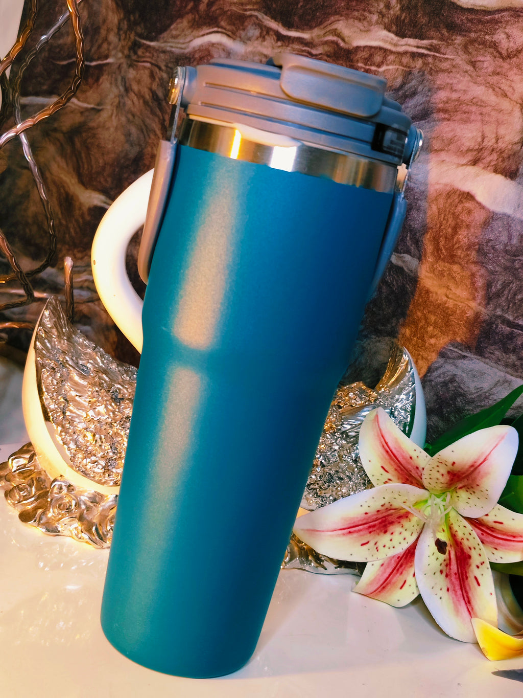 Aqua Cool Tumblers| Insulated Tumblers | 900ml | Spill proof |Dual Sip