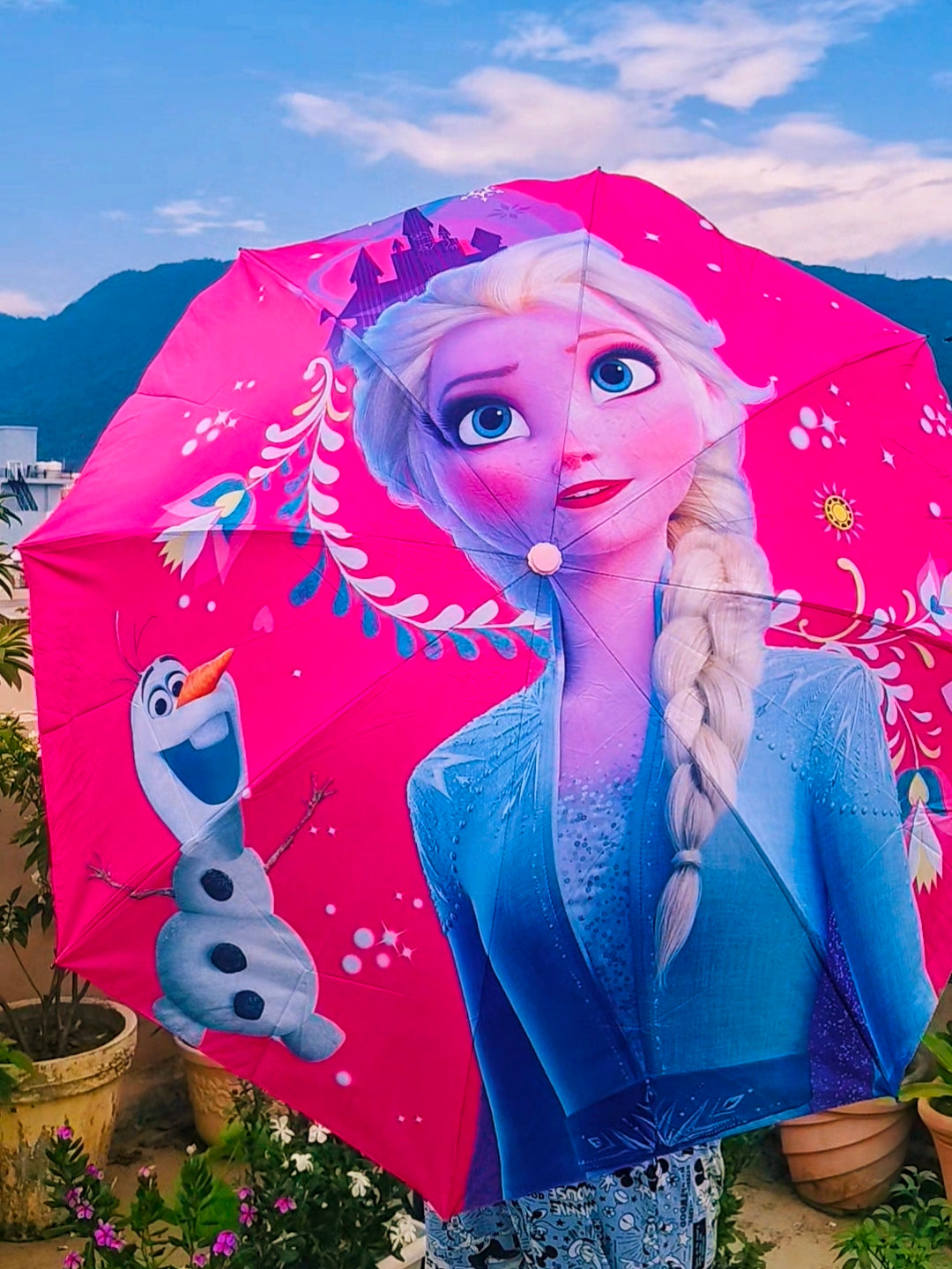 3D kids Umbrella ☔| Uv rays protected| Double Quilted | premium quality✨|kiidzkornerz