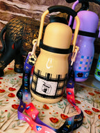 600ml flask|Insulated| Leakproof|With cup |Belt|Free charm| kiidzkornerz