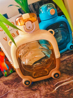 LUCK BEAR SIP|1000ml|Dual Sip | BPA Free | Premium quality| Freebies Included