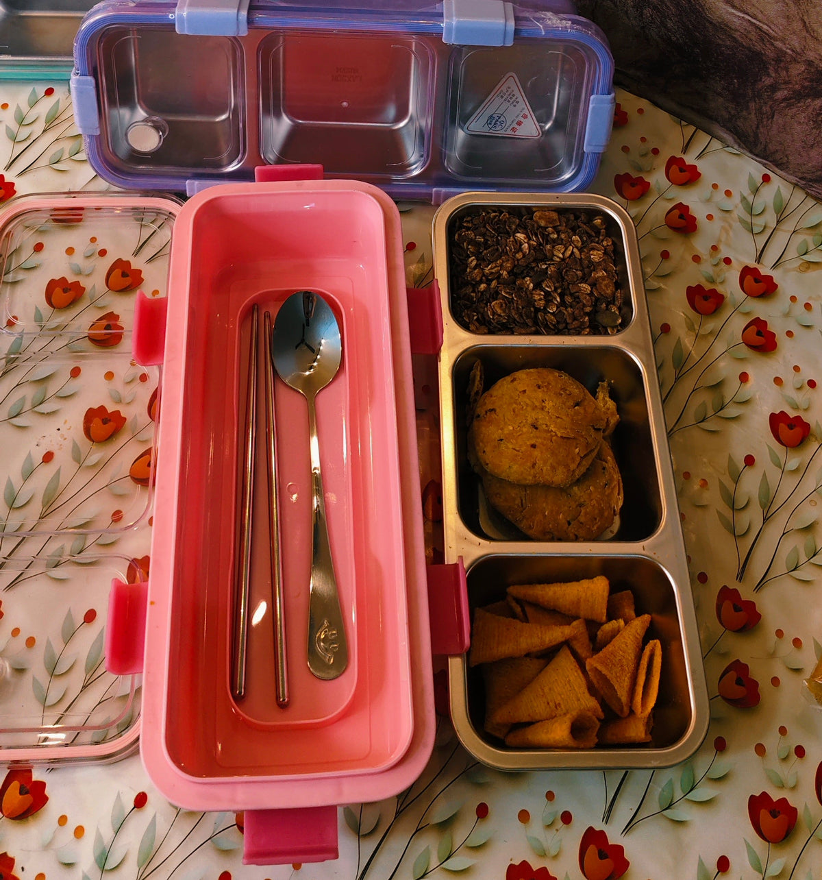 Scoopy Snack Box (FREE CUTLERY)| kiidzkornerz