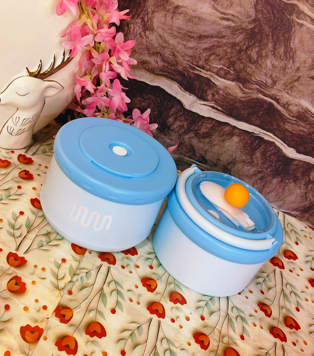 1600ml double luxe|premium quality|lunchbox|Leakproof|insulated|stainless steel|kiidzkornerz