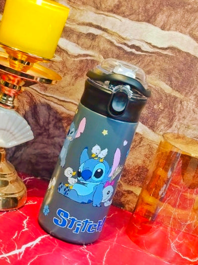 Stitch Bottles|With Handle|Leak Proof|Insulated|Stainless Steel|500ml
