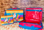Perfect suitcase bags|Super Spacious|premium quality|dual Zipper|Matching pouch | kiidzkornerz