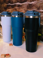 Aqua Cool Tumblers| Insulated Tumblers | 900ml | Spill proof |Dual Sip
