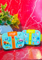 Happy-jammy|Insulated Lunchbox|Spill proof|600ml|Non detachable steel|2 compartment