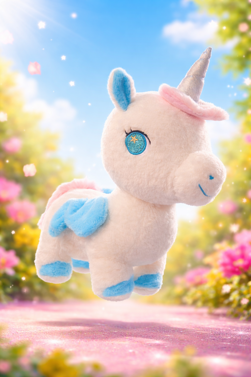 Unicorn plushie |Imported plush toy|Refillable |50/55 cm