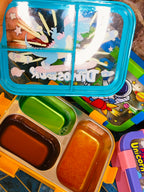 Leak Proof Bento Kids ✨|Insulated Stainless steel|Spill Proof Design|3-Compartment