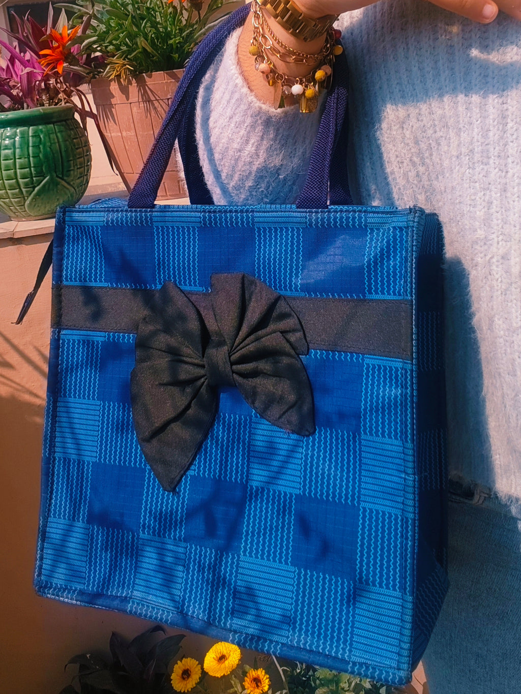 Bow lunchbags/Handbags🎀|Premium quality|Double Zipper|Spacious