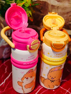 Happy 😃 Everyday Bottles|Dual Sip |spill Proof |Insulated|Toddler bottles |Premium quality|500ml