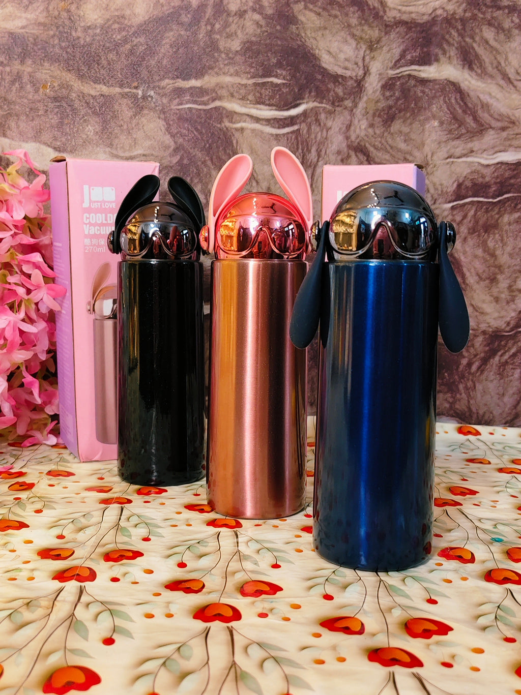270ml Cat style tumbler|100% Leakproof|Premium quality|Stainless steel|kiidzkornerz