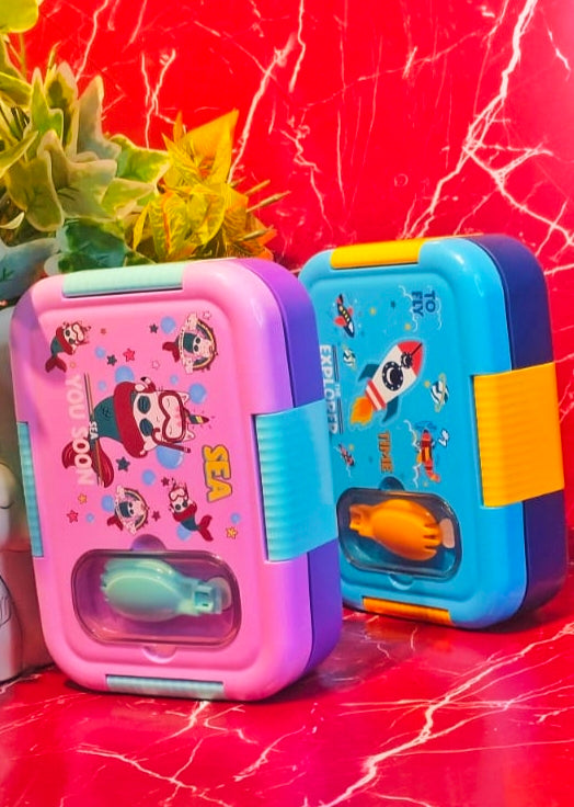 Bento Buddy|Leak proof|Insulated Stainless lunchbox|750ml|3-Compartment|Non-Detachable steel