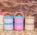 1600ml double luxe|premium quality|lunchbox|Leakproof|insulated|stainless steel|kiidzkornerz