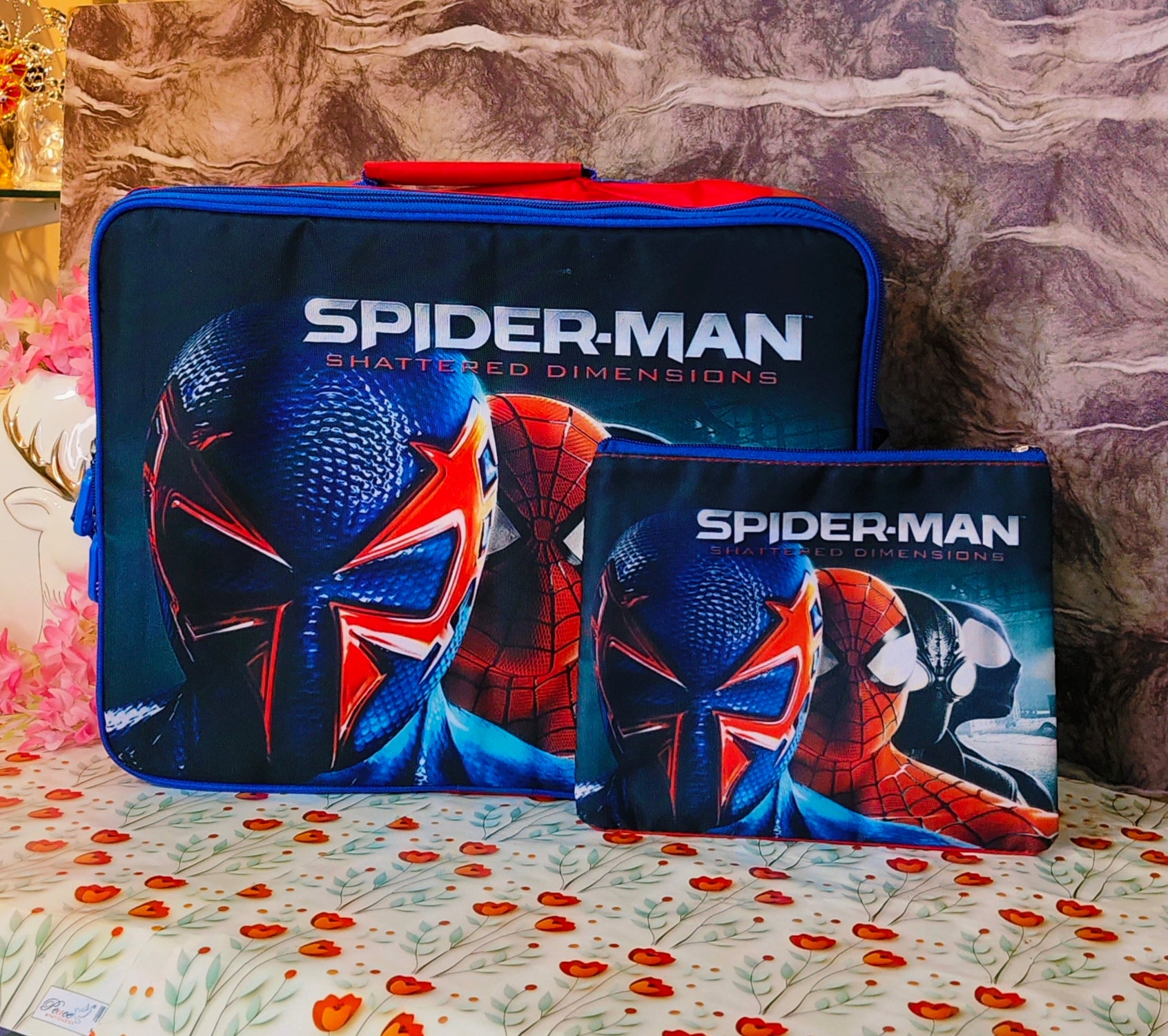 Perfect suitcase bags|Super Spacious|premium quality|dual Zipper|Matching pouch | kiidzkornerz