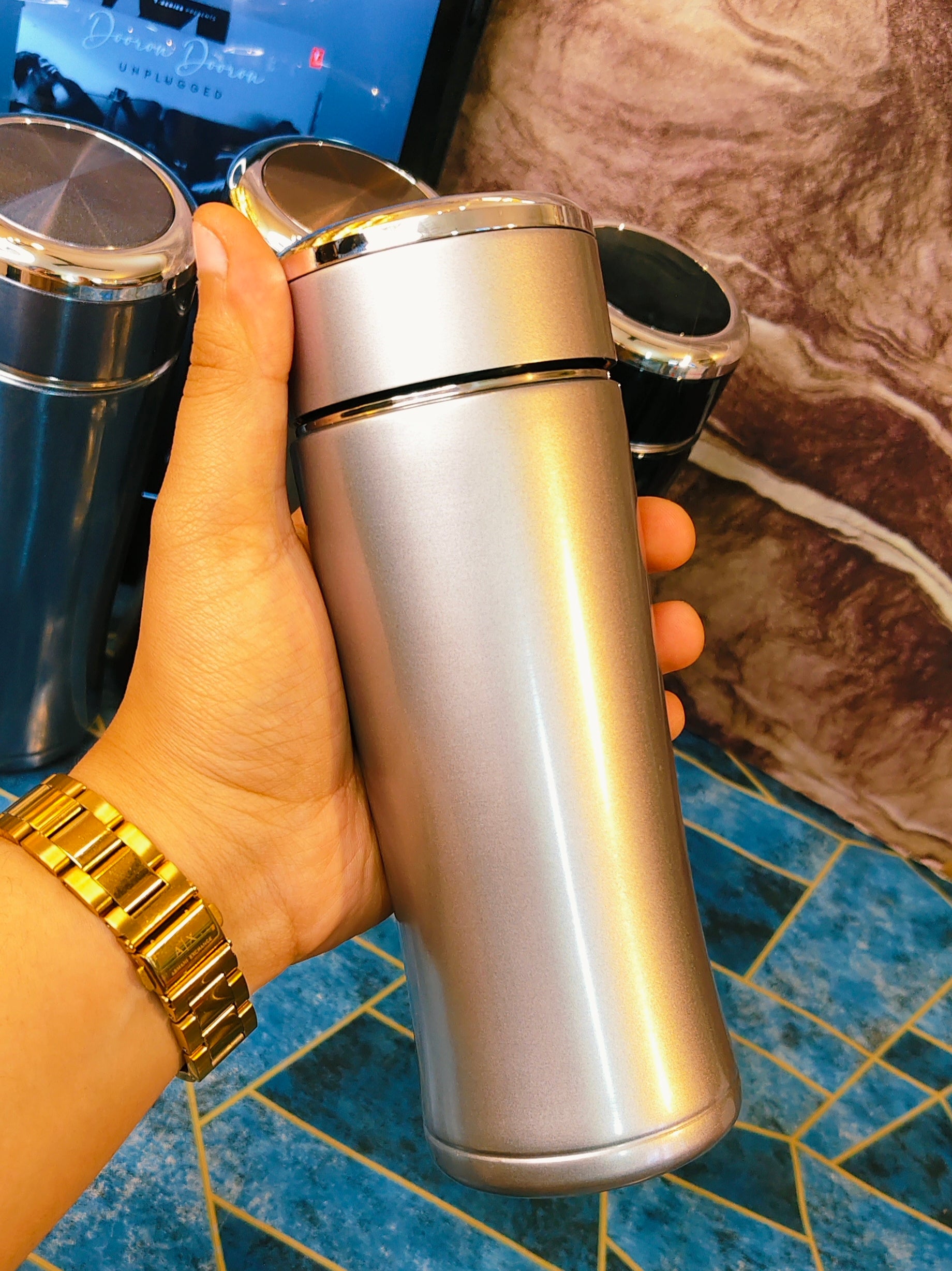 Happy Mini Bottles ✨|Hot and Cold|Spill proof|360ML|Lightweight