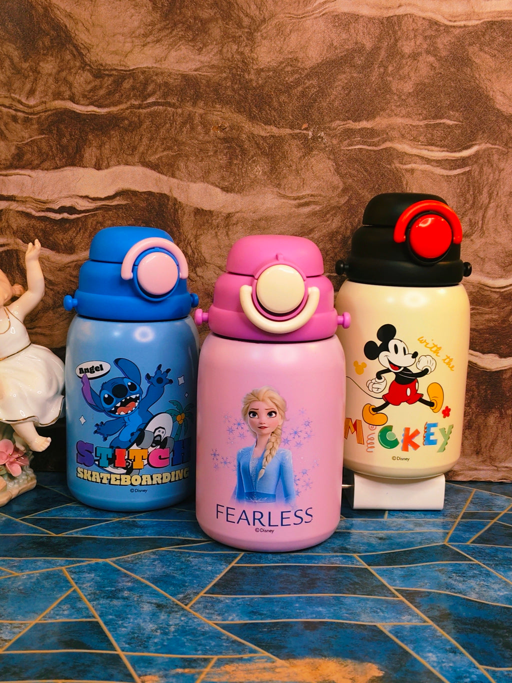 Disney Dreamers 🎀|Hot and Cold|Sipper Bottles|800Ml|Spill Proof|Detox Bottles