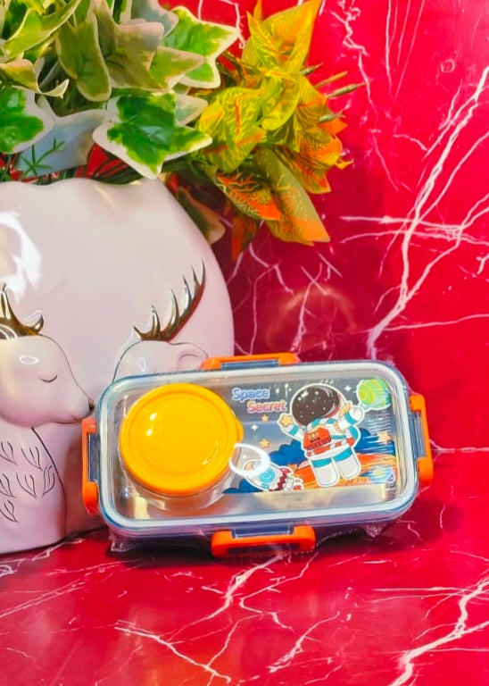 Ben-Benny bento|Spill proof|Insulated Stainless steel lunchbox|500+80ml