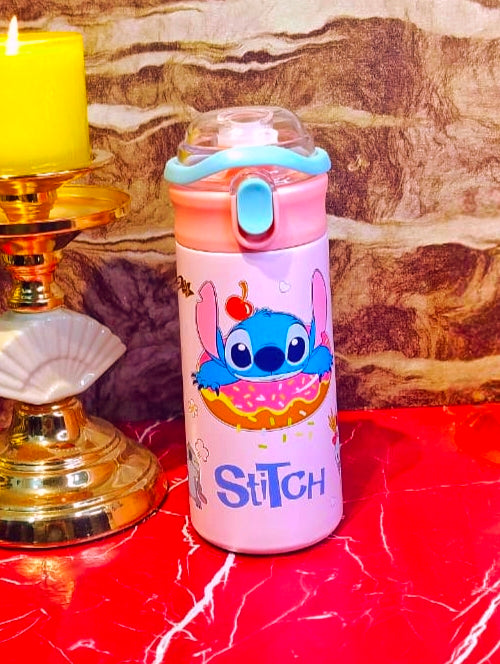 Stitch Bottles|With Handle|Leak Proof|Insulated|Stainless Steel|500ml