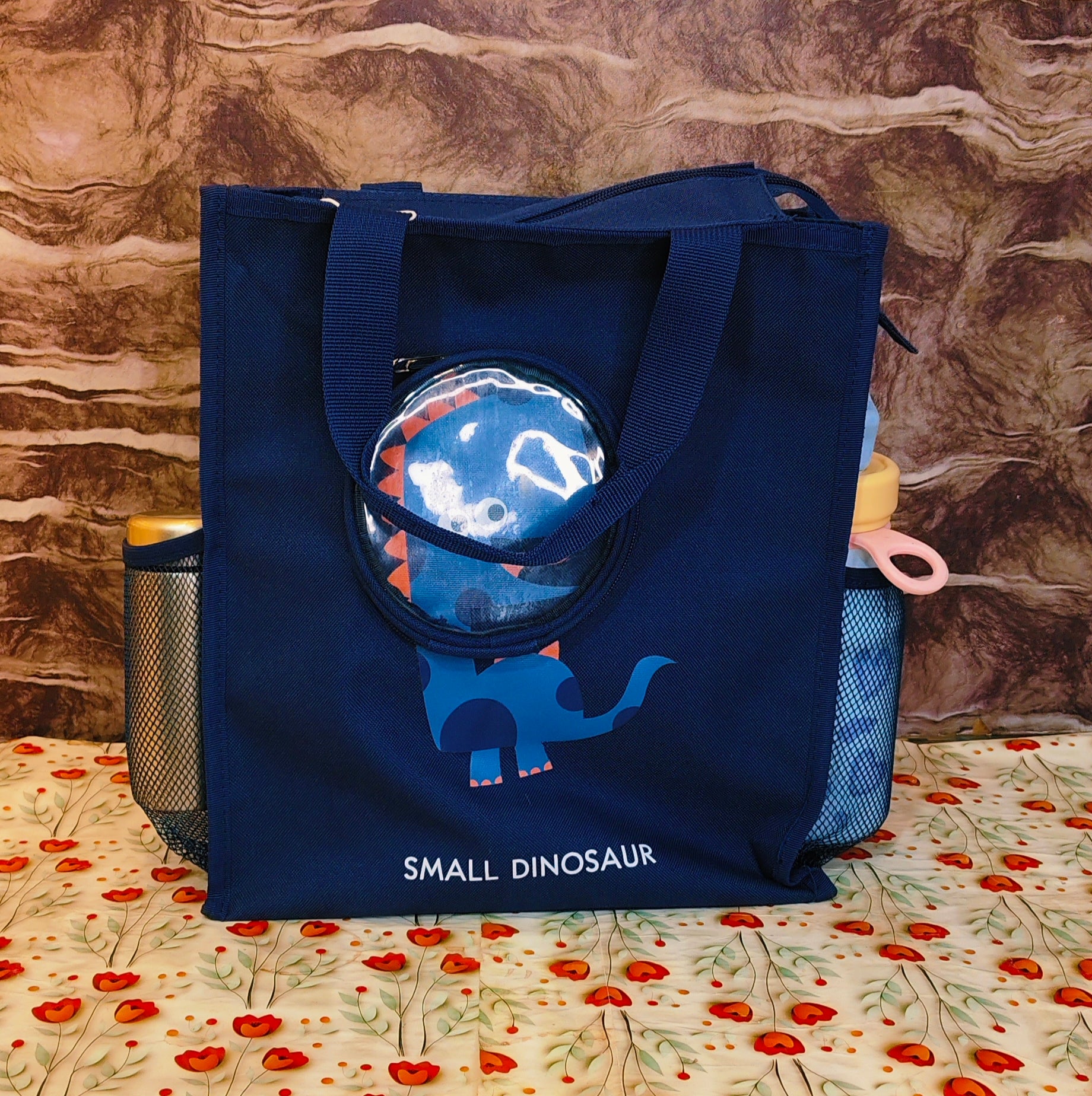 Lunch / Tote bag | premium quality zipper|Premium fabric|front pocket|Dual side pockets|kiidzkornerz