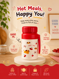 1000Ml Food Jars|Insulated|Stainless steel|Spillproof|With strainer|kiidzkornerz