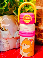 Happy 😃 Everyday Bottles|Dual Sip |spill Proof |Insulated|Toddler bottles |Premium quality|500ml