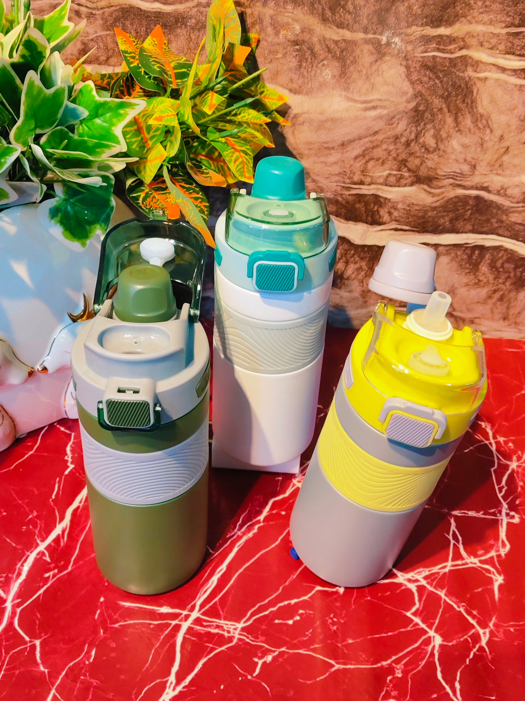 Hydra QUENCHER |Insulated|Leak proof | 600ml |Dual Sip