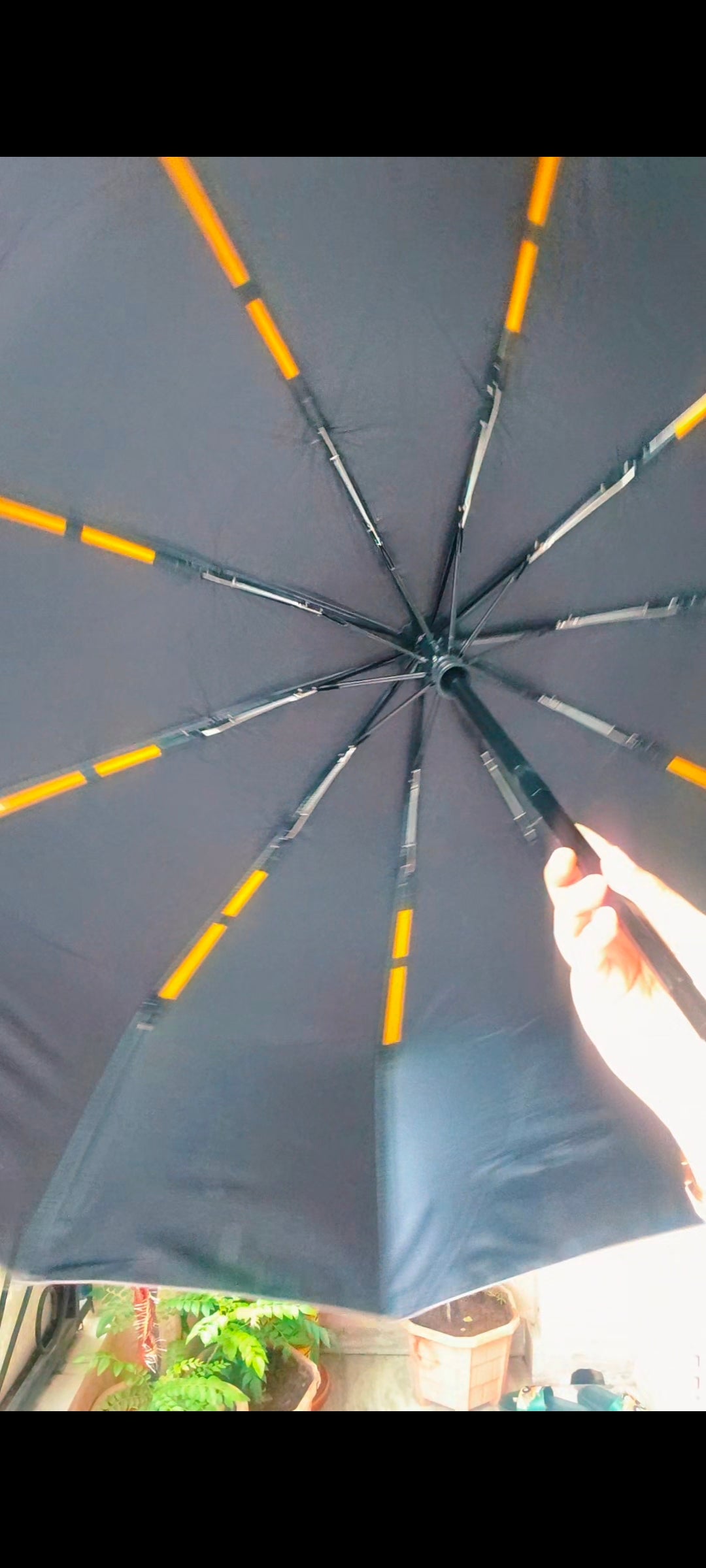 Viral torch umbrellas| Double Quilted|Rotating torch|Uv rays protection|Automatic|kiidzkornerz